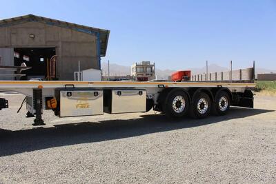 حراجی عمومی 30 دستگاه انواع  نیم یدک مستعمل دو و سه محور کفی کارکرده و زیر قیمت