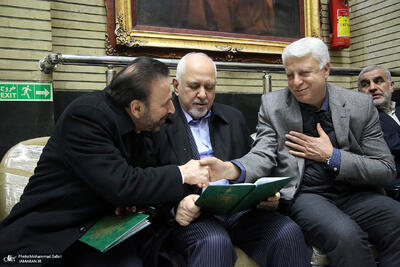  مراسم ترحیم مادر محمد شریعتمداری -2