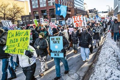 مأموران اداره مهاجرت و گمرک از مینه‌سوتا خارج شدند