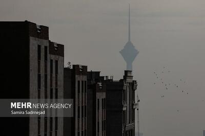 هوای تهران در وضعیت نارنجی و ناسالم است