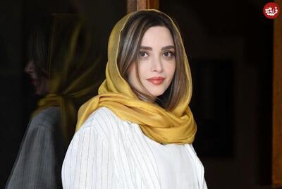  عکس| تصویری جالب از چهره بهنوش طباطبایی در ۱۸ سالگی در یکی از اولین سریال‌هایش