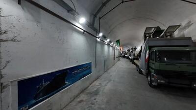  ببینید | رونمایی نیروی دریایی سپاه از تونل موشکی زیر دریا برای مقابله با ناوهای امریکایی