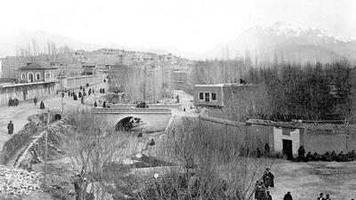  عکس هوایی از شمال تهران؛ سال ۱۳۳۵
