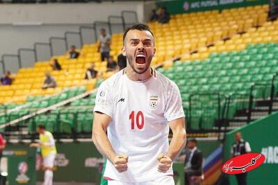 «سالار آقاپور» بهترین بازیکن بازی ایران و مالزی - کلبه سرگرمی