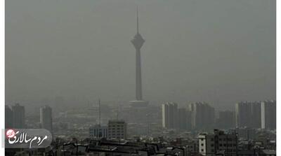 تهران در وضعیت نارنجی قرار گرفت - مردم سالاری آنلاین