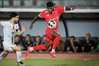 شکست سنگین پرسپولیس مقابل فولاد