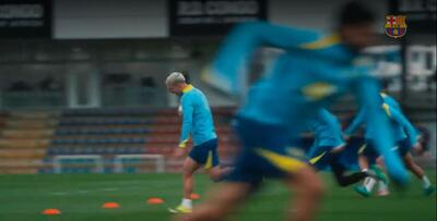 ویدیو| از تمرینات سخت تا فان/ آخرین برنامه‌های فلیک قبل از بازی با کپنهاگن - پارس فوتبال