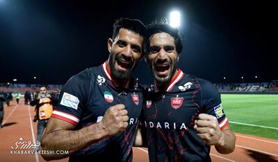 متهمان ردیف اول گل خورده پرسپولیس - پارس فوتبال