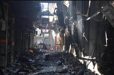 شبی که بازار رشت سوخت