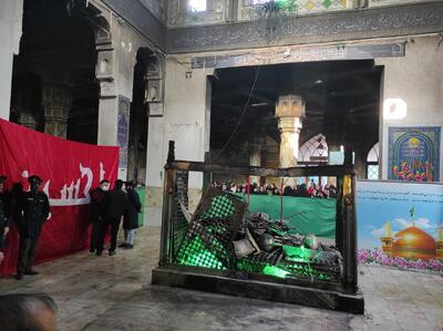  بازداشت عاملین آتش زدن امام‌زاده سبزقبا (ع) دزفول