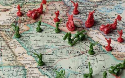 شکل گیری آرایش نظامی در منطقه