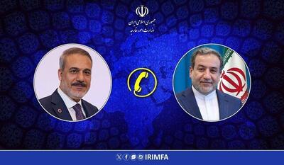  رایزنی های ایران و ترکیه درباره کاهش تنش ها در منطقه