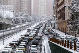  تهران در انتظار بارش برف و باران و کاهش دما