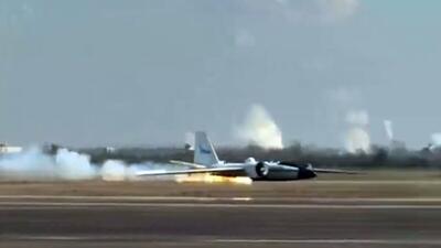  نقص فنی و فرود خطرناک هواپیمای تحقیقاتی ناسا