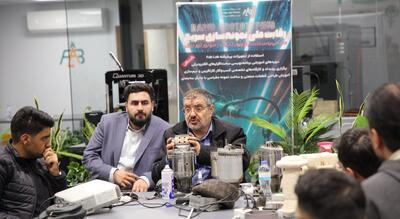  کارگاه عملی آشنایی با موتور میکروجت برگزار شد