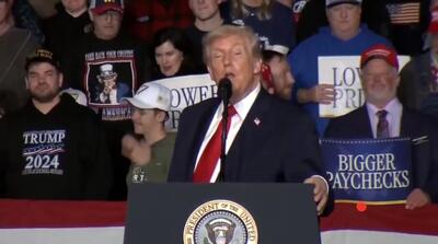  لفاظی ترامپ: یک ناوگان زیبای دیگر به سمت ایران می‌آید! + زیرنویس