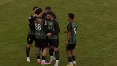 سوپرگل خیبر به فجرسپاسی از کرنر مستقیم (بابایی)