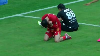 گل سوم فولاد به پرسپولیس توسط مزرعه