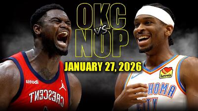  خلاصه بسکتبال اوکلاهاما سیتی تاندر - نیو اورلینز پلیکانز