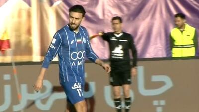 ضربه منیرالحدادی با اختلاف کم به بیرون رفت