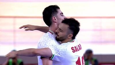 گل دوم ایران به مالزی (عظیمی)