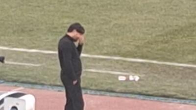 ناراحتی دقیقی پس از شکست در مقابل شمس آذر