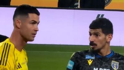 درگیری عجیب کریستیانو رونالدو با بازیکنان التعاون!