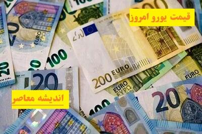 رشد قیمت یورو در بازار / قیمت یورو حواله‌ای امروز پنجشنبه ۹ بهمن ۱۴۰۴ / افزایش قیمت ارز در صرافی‌ها / جدول نرخ‌ها