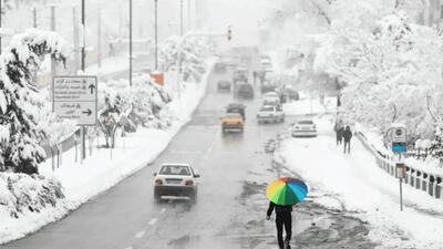  برف و کولاک در راه ایران
