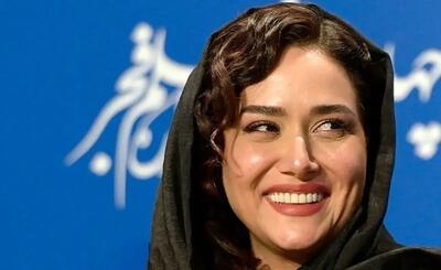 پریناز ایزدیار در پشت‌صحنه سریال شهرزاد سال 94 (عکس)