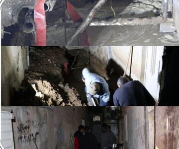  افکن لوله چاه قدیمی در خیابان نواب شمالی قزوین