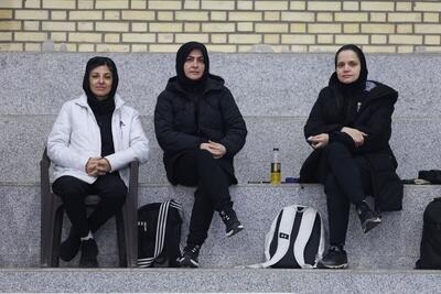 نظارت کادرفنی تیم ملی فوتسال بانوان بر مسابقات لیگ