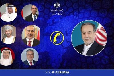 ۶ تماس مهم عراقچی در ۲۴ ساعت