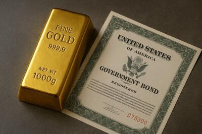 پیشی‌گرفتن تاریخی طلا از اوراق خزانه‌داری آمریکا در ذخایر بانک‌های مرکزی