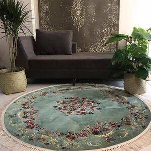  بزرگترین فرش گرد ایران که قطر آن ۴ متر است - چیدانه