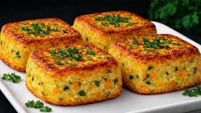  آیا ۳ عدد سیب زمینی و تخم مرغ دارید؟ این دستور را مادربزرگم در روستا به من یاد داده است!