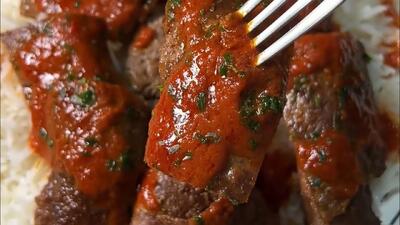  ساده ترین دستور دونر کباب ترکی / طعم اصیل دونر ترکی با یک دستور سریع