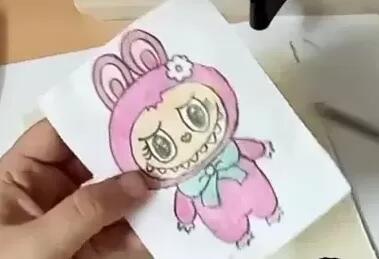  آموزش ساخت کارت لبوبو با چشم متحرک