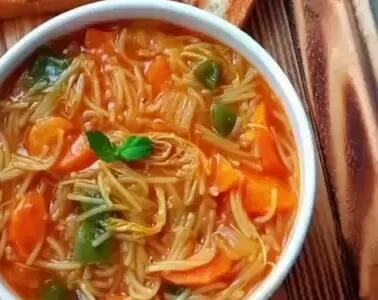  طرز تهیه سوپ ورمیشل به سبک سوپ های رستورانی