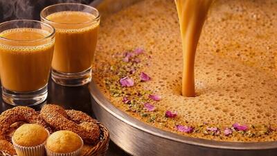  طرز تهیه شیر چای / نوشیدنی خوشمزه و متفاوت