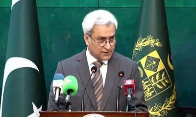 پاکستان: حمایت کامل خود را از ثبات داخلی در ایران مجدداً اعلام و هرگونه استفاده از زور در مذاکرات هسته‌ای با ایران را رد می‌کنیم