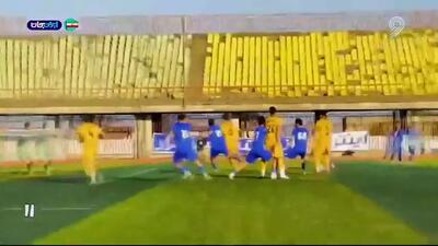 خلاصه بازی داماش 0 - پالایش نفت 1 + ویدئو