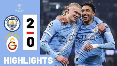 خلاصه بازی منچستر سیتی 2-0 گالاتاسرای