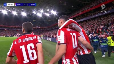 گل دوم اتلتیک بیلبائو به اسپورتینگ (گوروزتا)