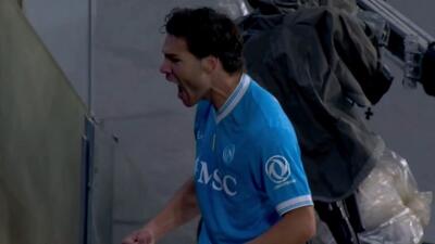 گل اول ناپولی به چلسی (گل انفرادی ورگارا)