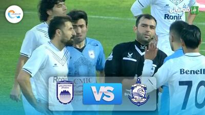 خلاصه بازی ملوان 1-0 چادرملو اردکان