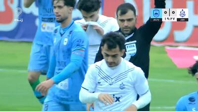 حرکت زیبای فخریان و واکنش عالی ماردن