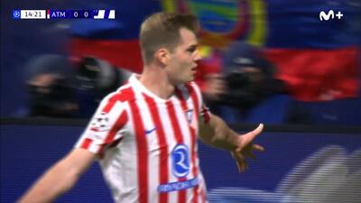 گل اول اتلتیکو مادرید به بوده/گلیمت (سورلوث)