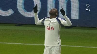 گل اول تاتنهام به آینتراخت فرانکفورت (رندال کولو موآنی)