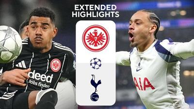 خلاصه بازی اینتراخت فرانکفورت 0-2 تاتنهام